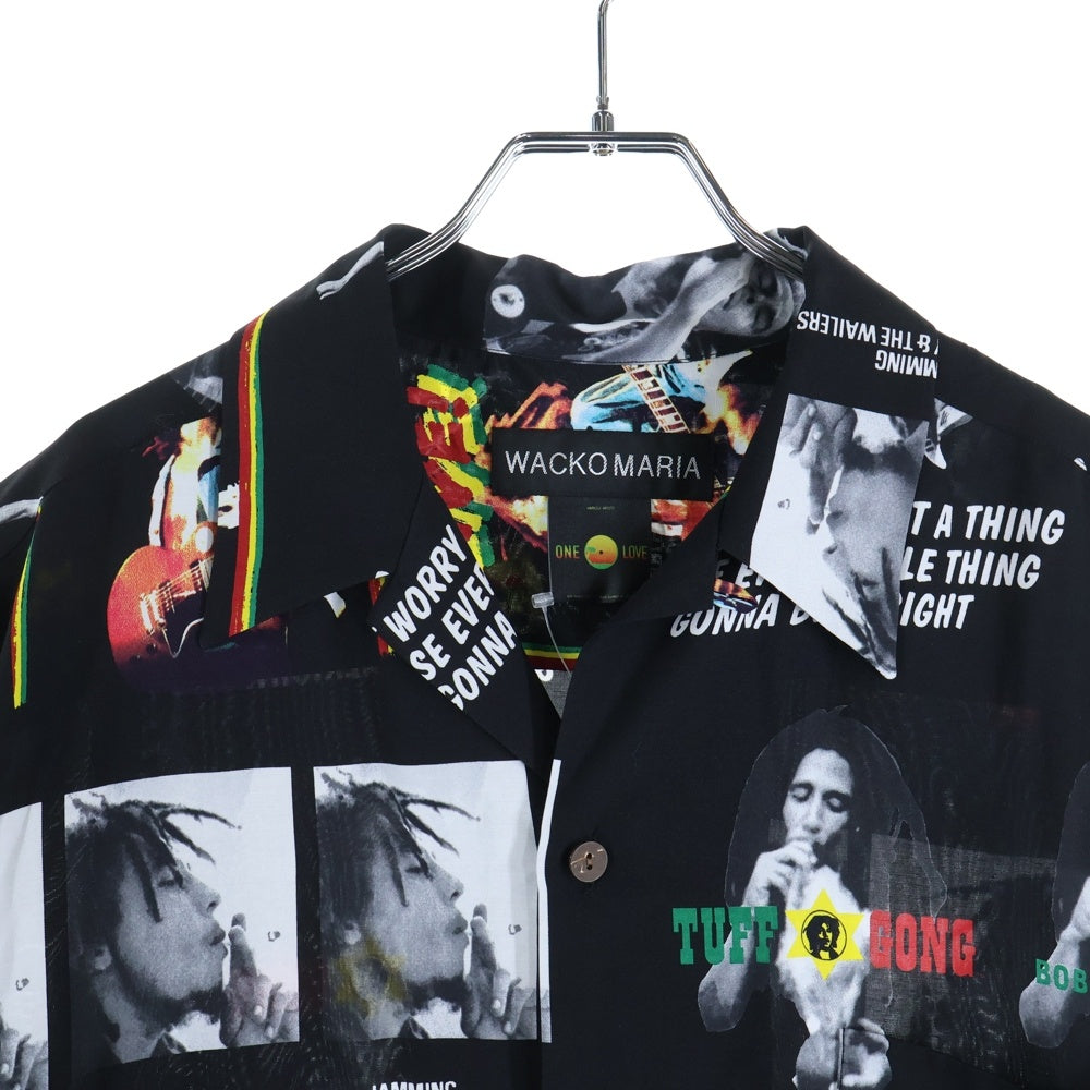 【XL】ワコマリア ボブマーリー アロハ ハワイアンシャツ WACKO MARIA×ボブマーリー アロハシャツ XL Wacko Maria ボブ