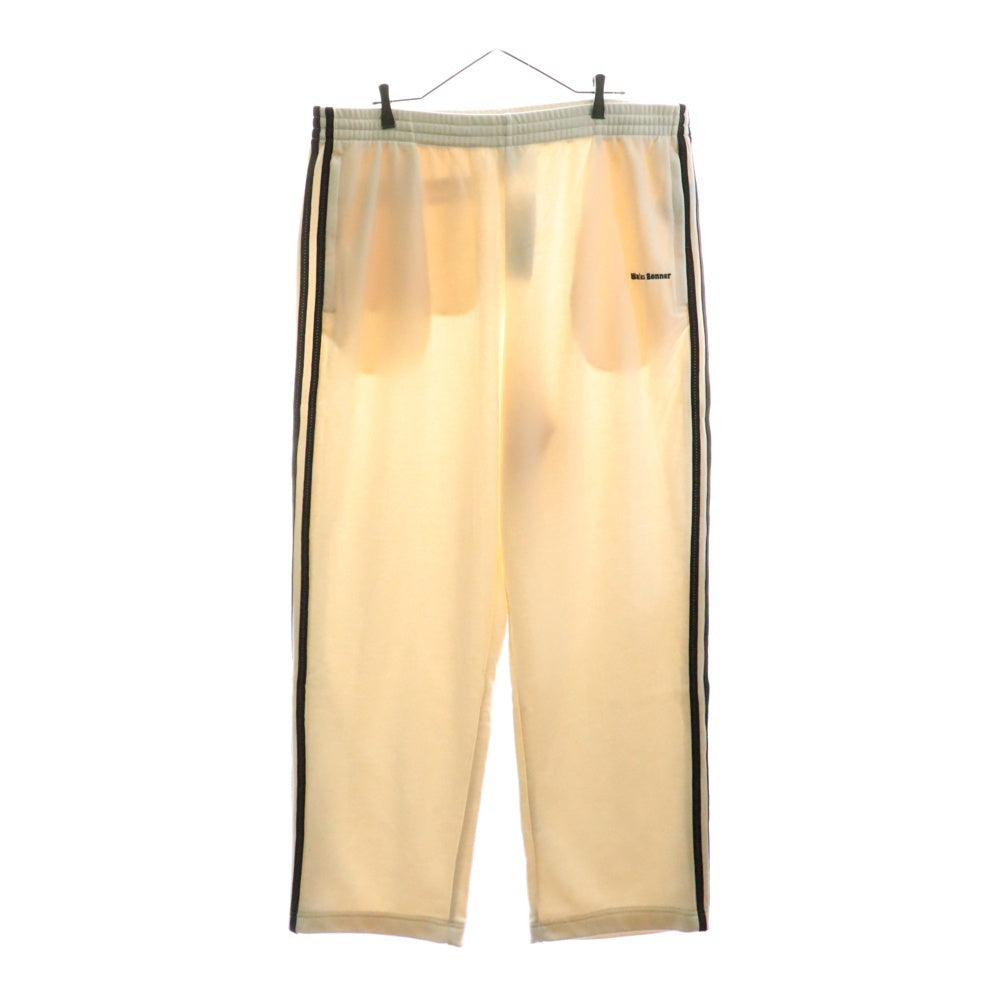adidas(アディダス) 23AW ×WALES BONNER STATEMENT TRACKSUIT PANTS ウェールズ ボナー スタートメント トラックスーツ イージースウェットパンツ アイボリー IM8395