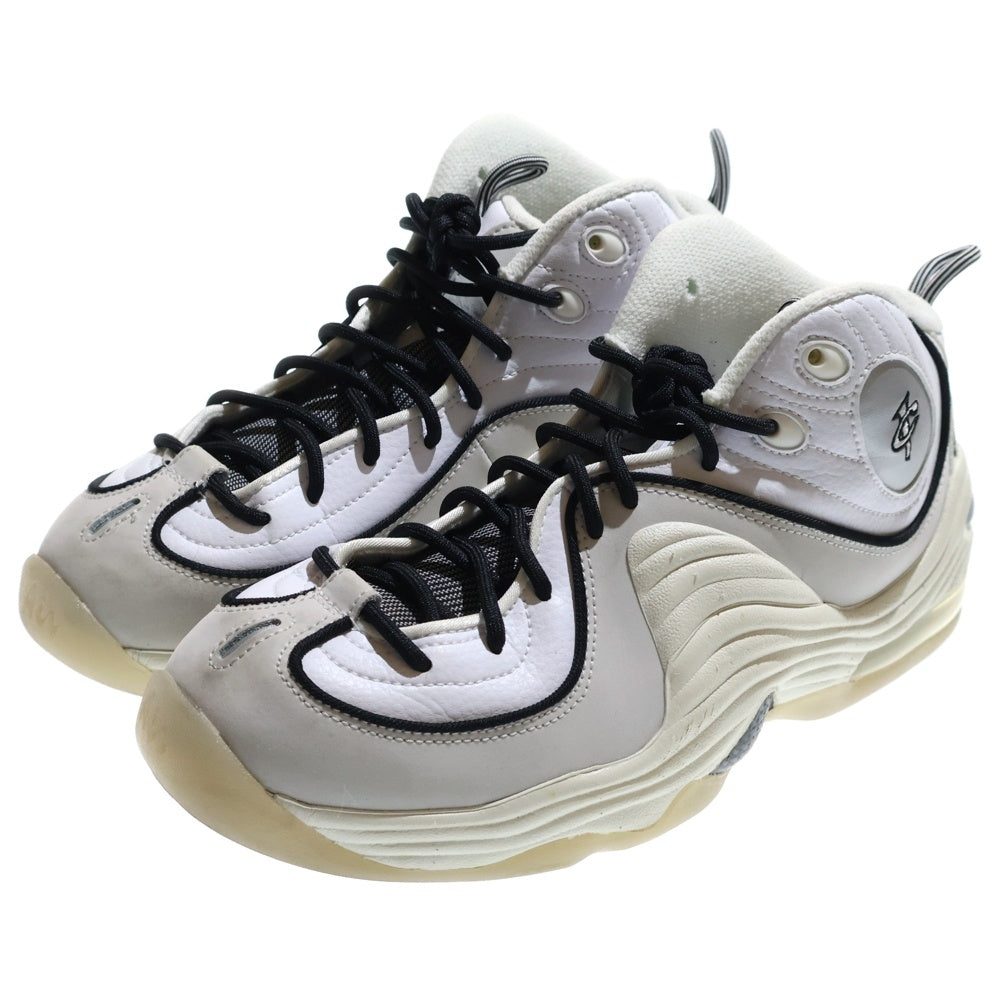NIKE(ナイキ) AIR PENNY II ナイキ エアペニー2 ハイカットスニーカー ホワイト US8/26cm FB7727-100