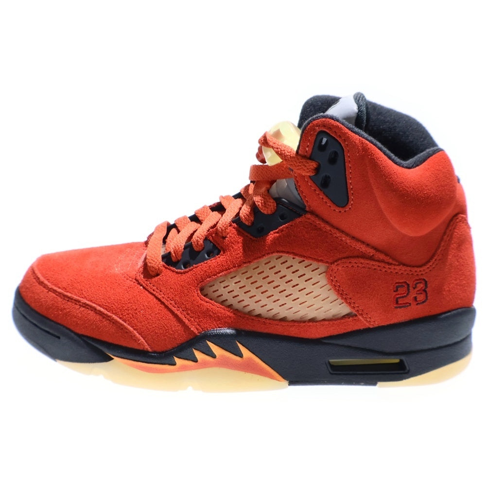 NIKE(ナイキ) WMNS AIR JODAN5RETRO DUNK ON MARS ウィメンズ エアジョーダン5 ダンク オン マーズ ハイカットスニーカー レッド US8/25cm DD9336-800