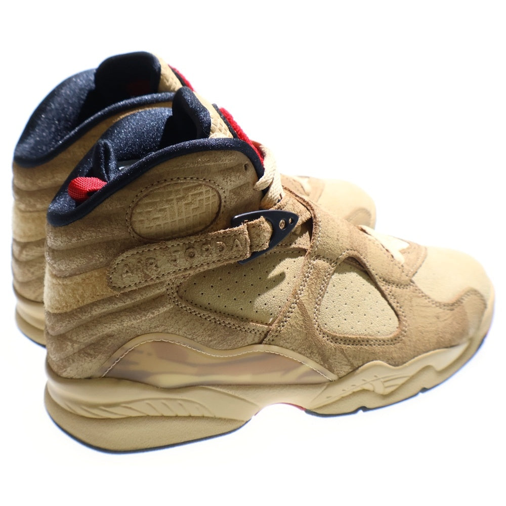 NIKE(ナイキ) RUI HACHIMURA AIR JORDAN8 RETRO SE RUI 八村塁 エアジョーダン8 ハイカットスニーカー ベージュ US7/25cm DO2496-700