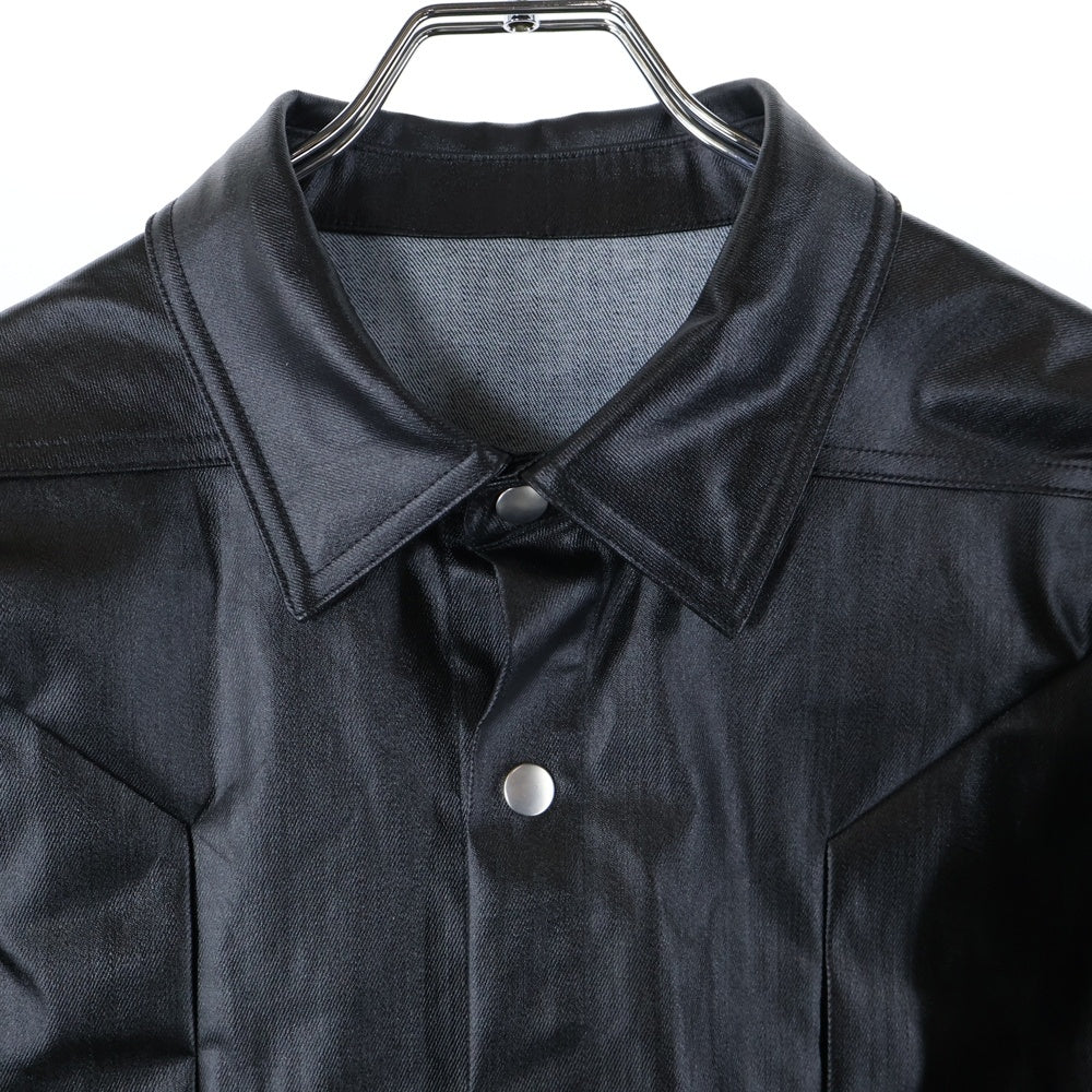 Rick Owens(リックオウエンス) 24SS FOGPOCKET HIGH SHINE SHIRT