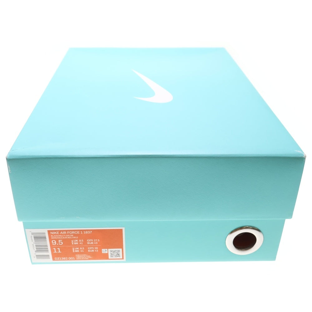 NIKE(ナイキ) ×TIFFANY&CO AIR FORCE 1 LOW 1837 BLACK DZ1382-001 ×ティファニー エアフォース1 ローカットスニーカー シューズ ブラック/ブルー US9.5/27.5cm
