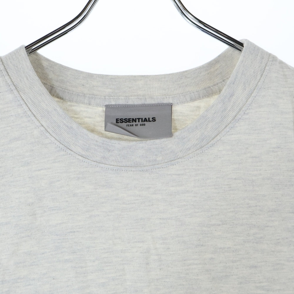 ESSENTIALS FEAR OF GOD(エッセンシャル フィアオブゴッド) Short-Sleeve Tee Light Heather Oatmeal ショート スリーブ ライト ヘザー オートミール ロゴプリント 半袖Tシャツ 125SU212062F