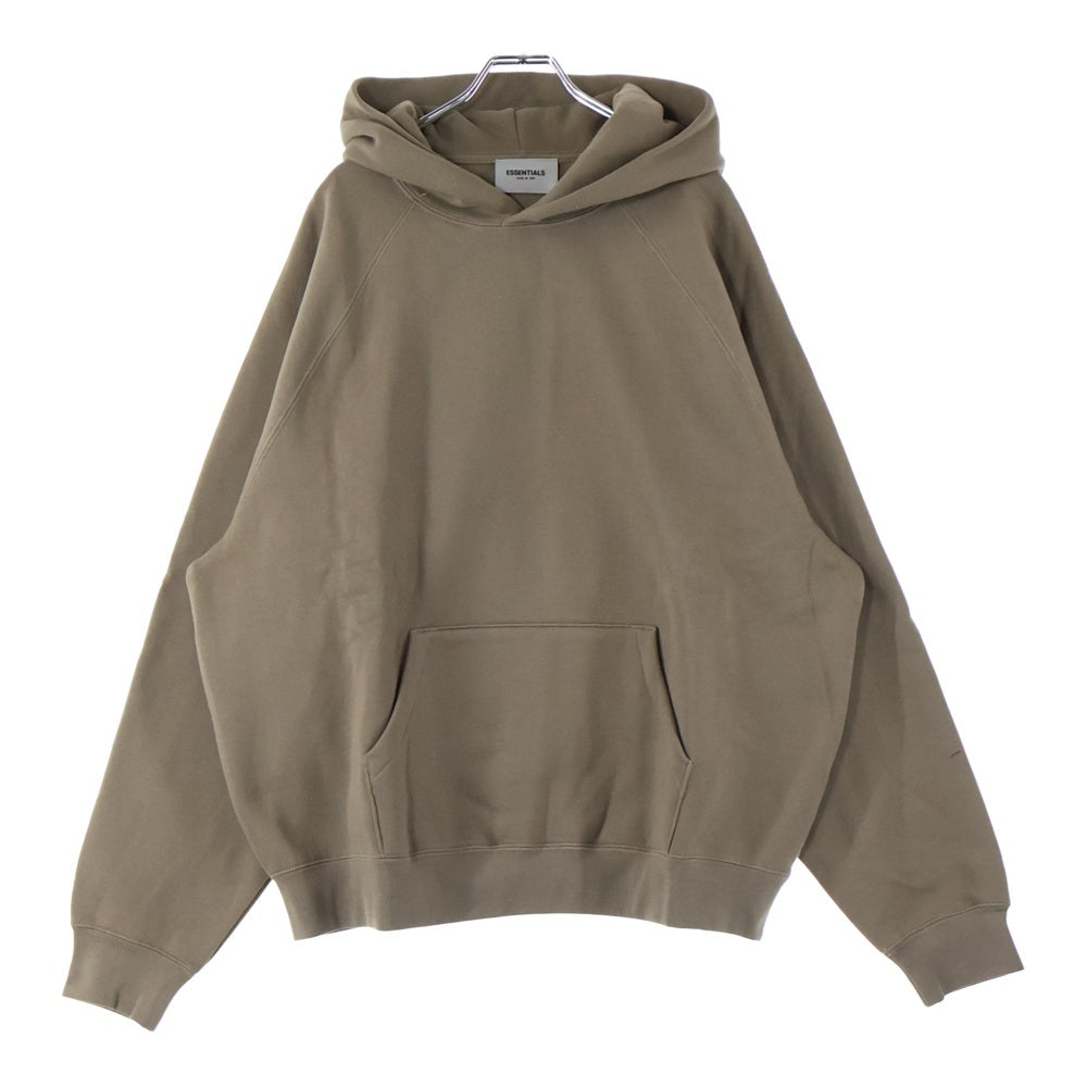 ESSENTIALS FEAR OF GOD(エッセンシャル フィアオブゴッド) Pullover Hoodie Harvest プルオーバー ハーベスト 背面ロゴプリント フーデット スウェットパーカー ブラウン 192SU212001F