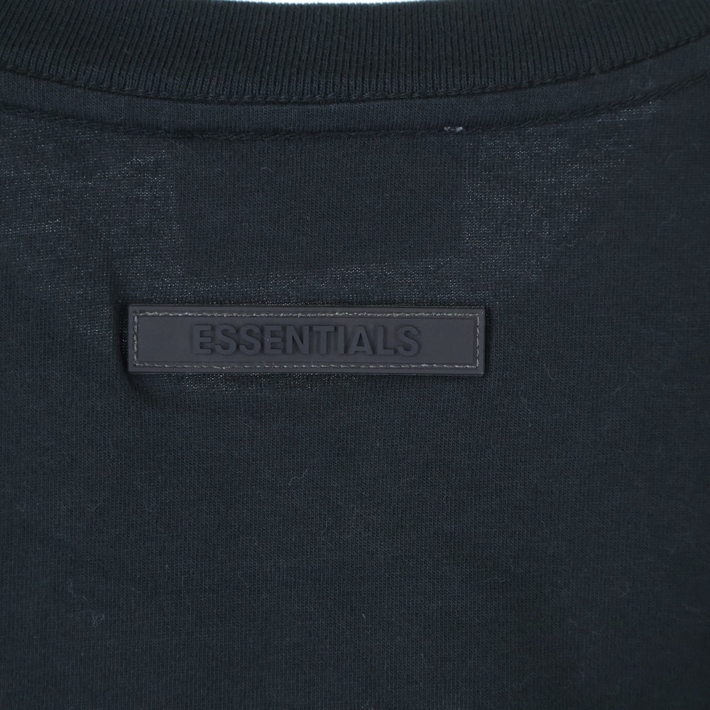 ESSENTIALS FEAR OF GOD(エッセンシャル フィアオブゴッド) Short-Sleeve Tee Black ショート スリーブ ブラック ロゴプリント 半袖Tシャツ カットソー ブラック 125SU212060F