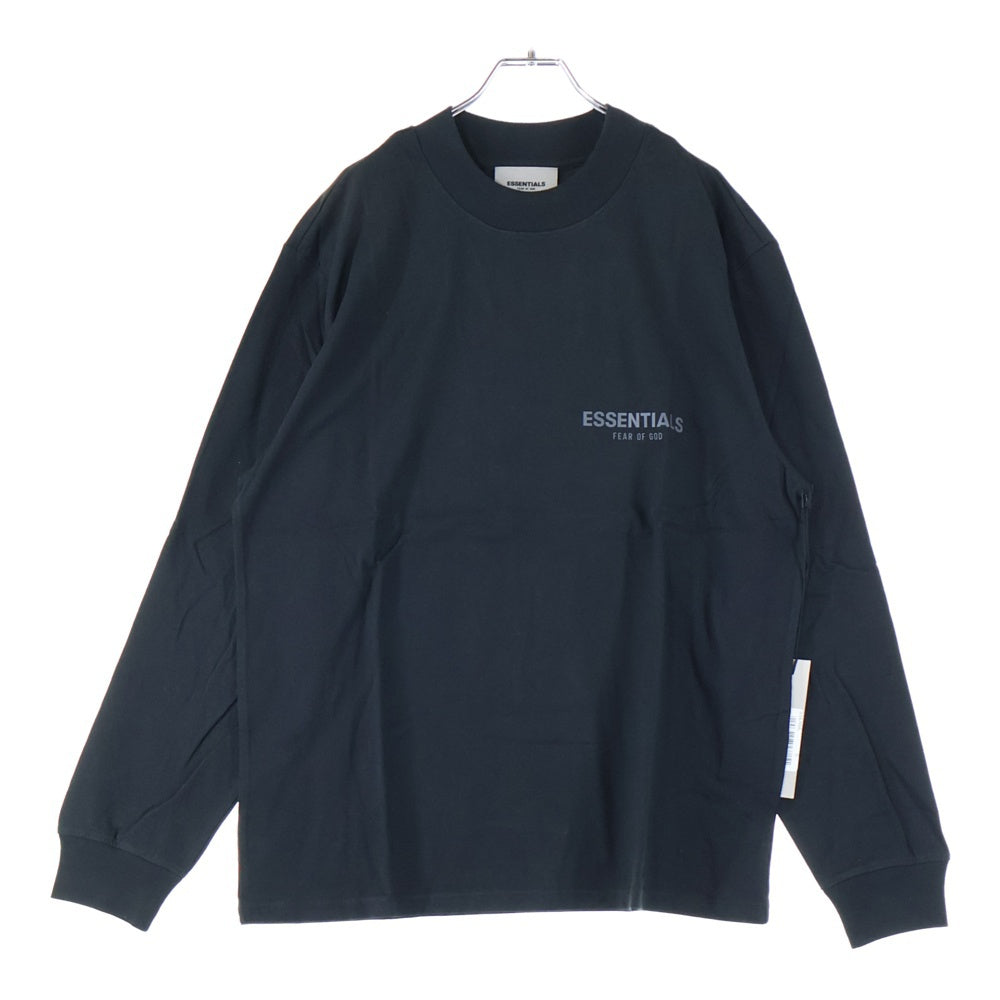 ESSENTIALS FEAR OF GOD(エッセンシャル フィアオブゴッド) Long-Sleeve Tee Black ロング スリーブ ブラック ロゴプリント 長袖Tシャツ カットソー ブラック 125SU212080F