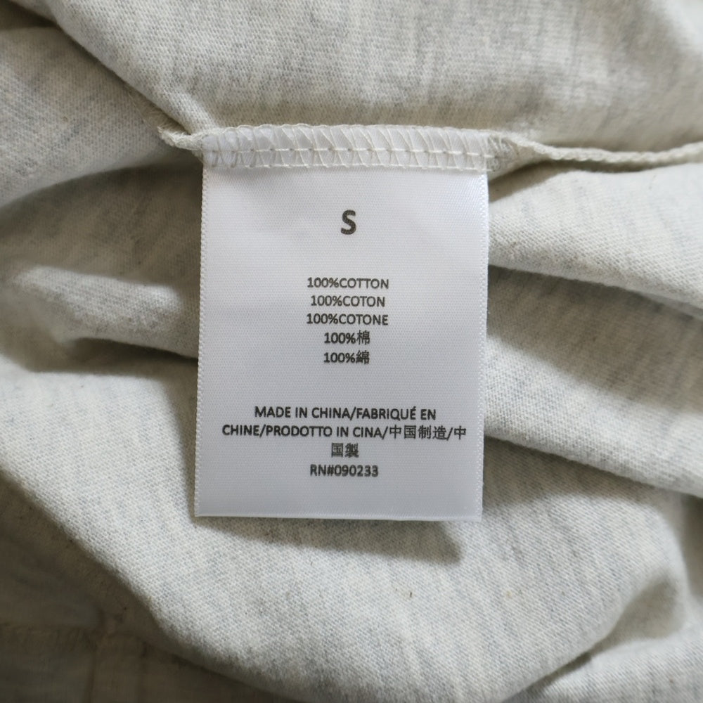 ESSENTIALS FEAR OF GOD(エッセンシャル フィアオブゴッド) Long-Sleeve Tee Light Heather Oatmeal ロングスリーブ ライト ヘザー オートミール ロゴプリント 長袖Tシャツ 125SU212082F