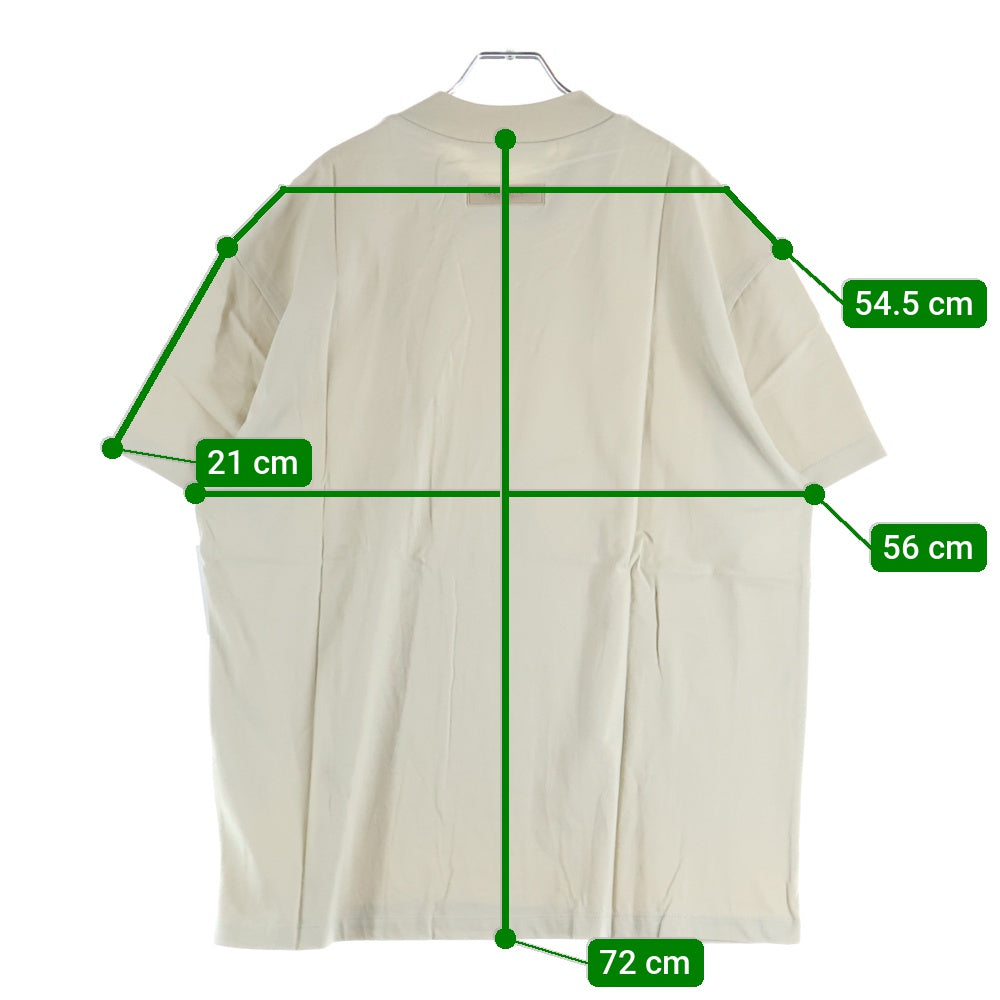 ESSENTIALS FEAR OF GOD(エッセンシャル フィアオブゴッド) Essentials Tee Wheat エッセンシャル ウィート ロゴプリント 半袖Tシャツ カットソー ベージュ 125BT212007F