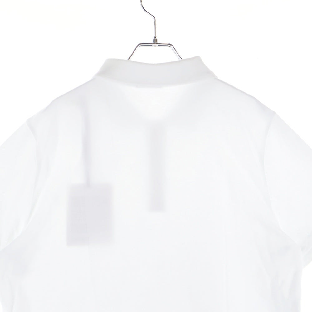 MONCLER(モンクレール) 19SS MAGLIA POLO MANICA CORTA ロゴ刺繍 レギュラーカラー 半袖ポロシャツ ホワイト E10918340800 84556