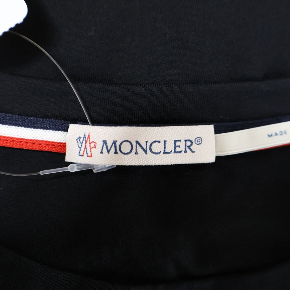 MONCLER(モンクレール) 19SS MAGLIA T-SHIRT マリア 半袖Tシャツカットソー ブラック E109118019800 8390Y
