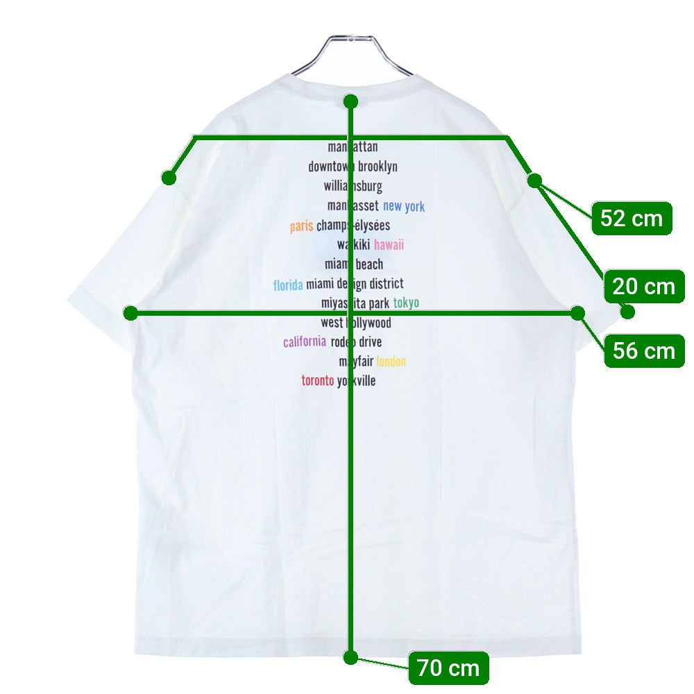 KITH(キス) Treats Cafe Tee White トリーツ カフェ ロゴプリント 半袖Tシャツ カットソー ホワイト KHT030083