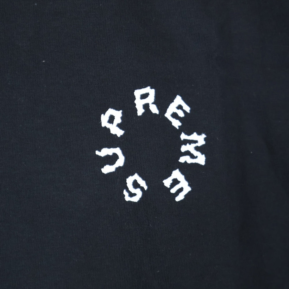 SUPREME(シュプリーム) 20SS Maeble Tee マーブルサークルロゴプリント 半袖Tシャツ カットソー ブラック