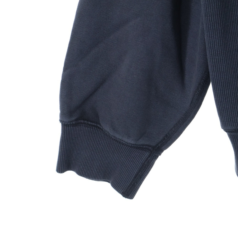 AWAKE NY(アウェイク ニューヨーク) ロゴエンブロイダリー フーデットスウェットパーカー ブラック