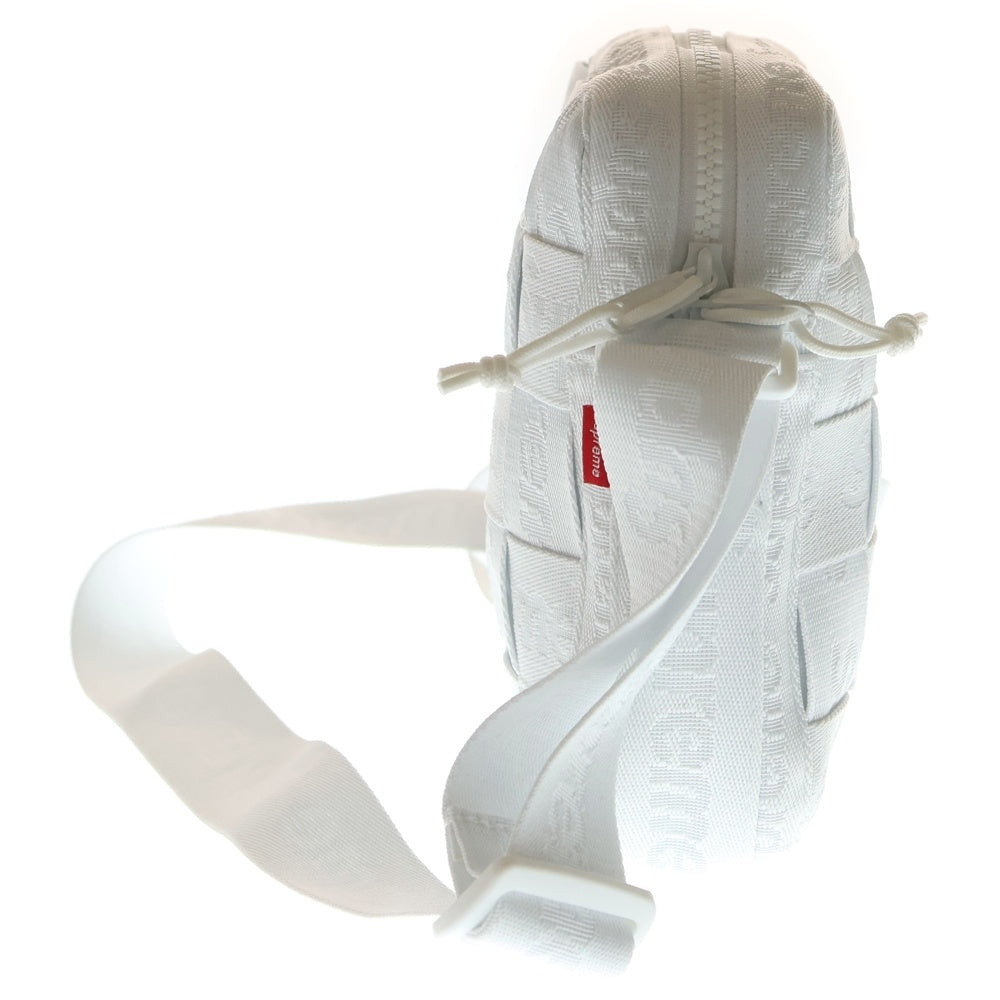 SUPREME(シュプリーム) 23SS Woven Shoulder Bag ウォーブンショルダーバック ホワイト