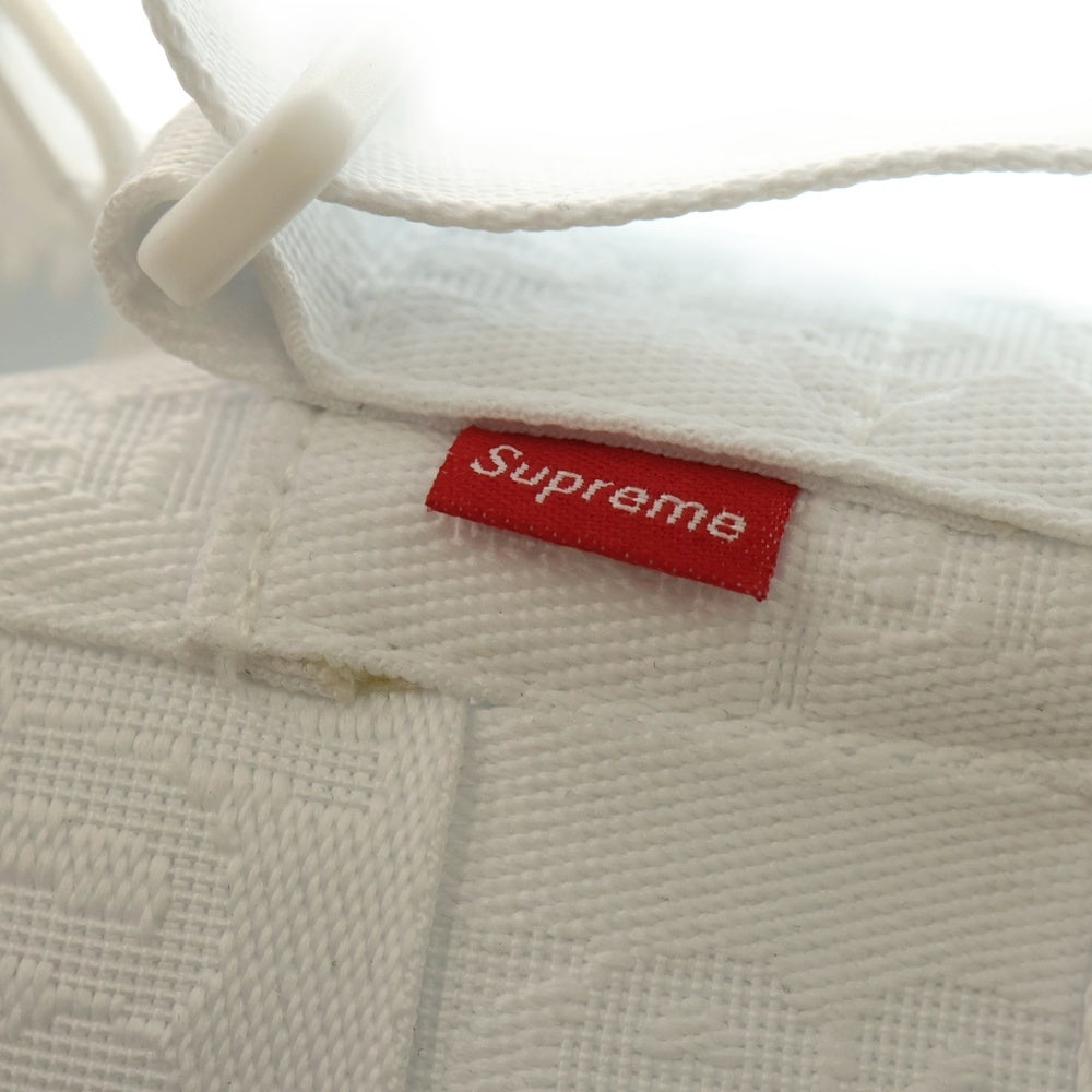 SUPREME(シュプリーム) 23SS Woven Shoulder Bag ウォーブンショルダーバック ホワイト
