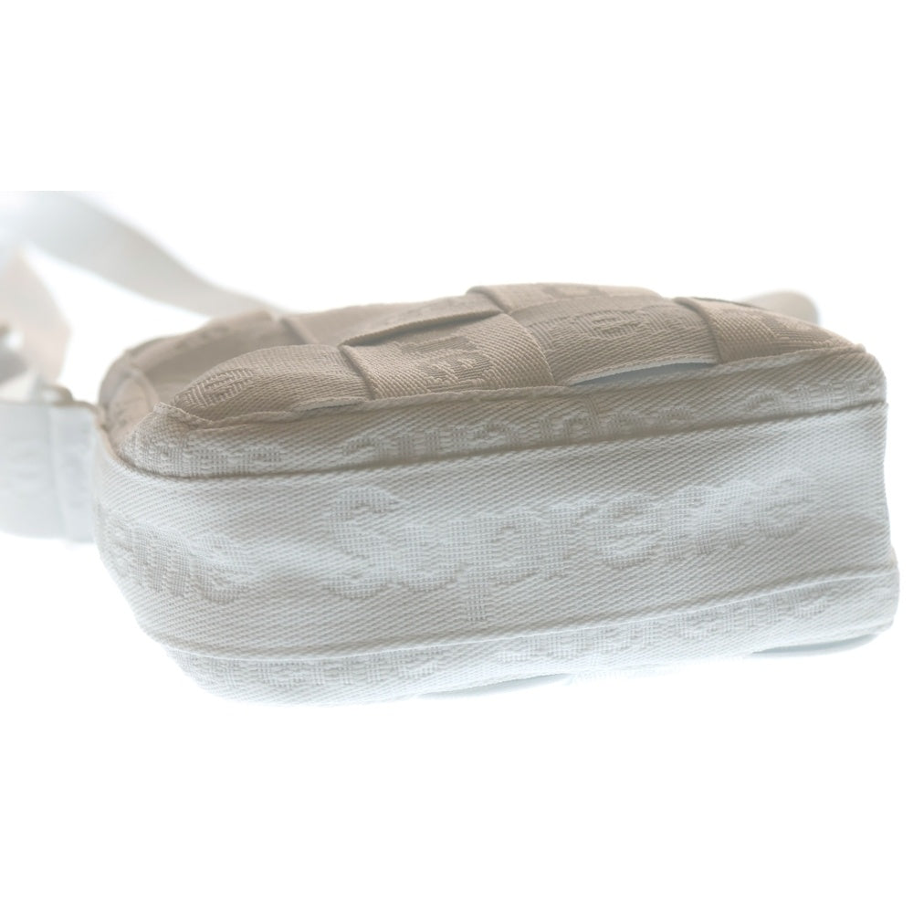 SUPREME(シュプリーム) 23SS Woven Shoulder Bag ウォーブンショルダーバック ホワイト