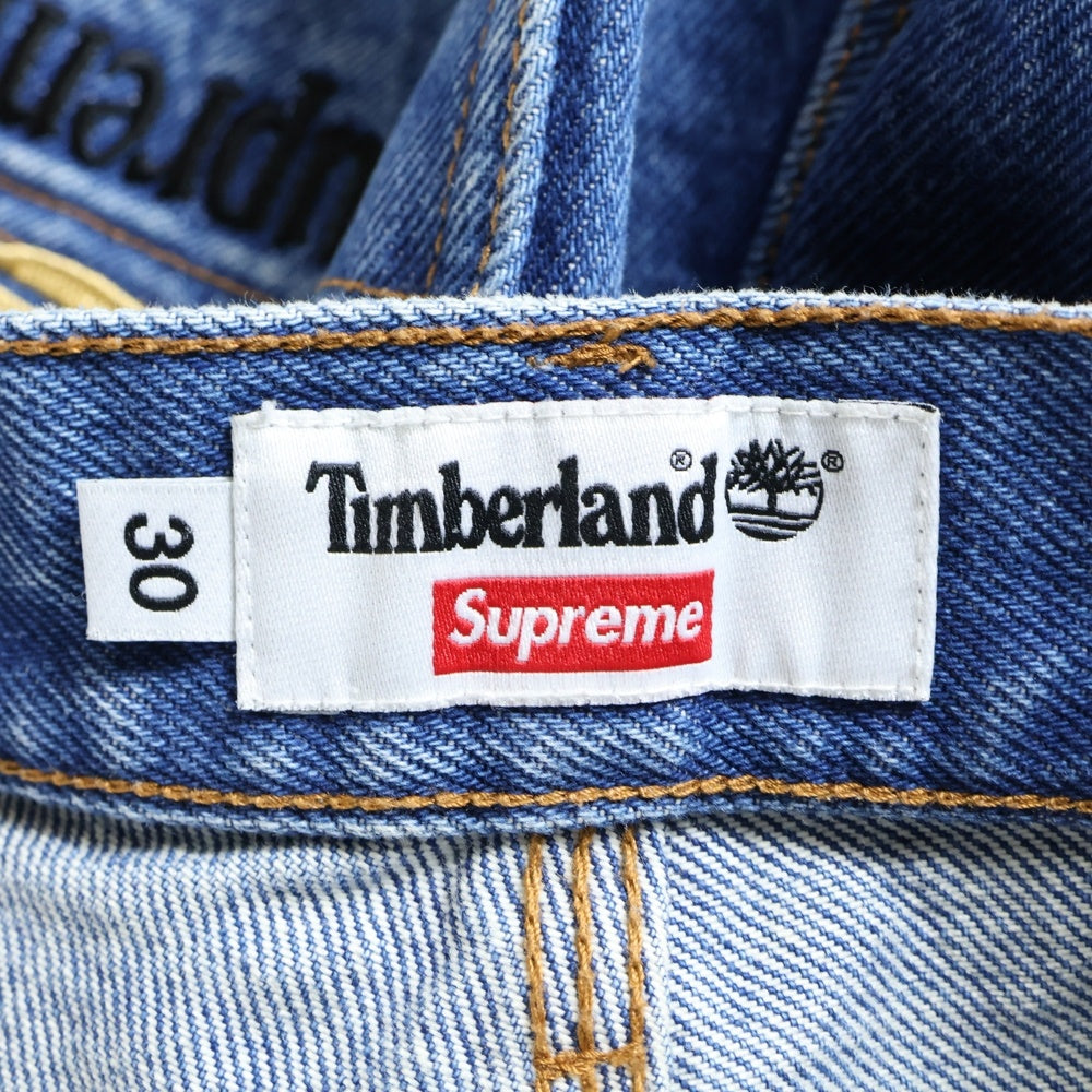 SUPREME(シュプリーム) 21SS ×TIMBERLAND Double Knee Painter Pant Denim ティンバーランド ダブルニー ペインターデニムパンツ ジーンズ インディゴ