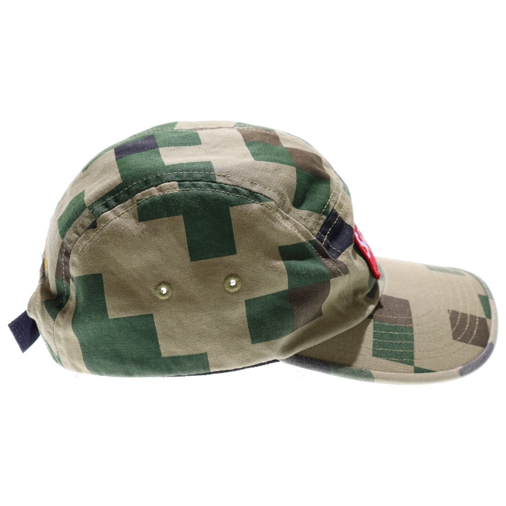 SUPREME(シュプリーム) 20AW Military Camp Cap ミリタリー キャンプ カモ柄キャップ 帽子 カーキ