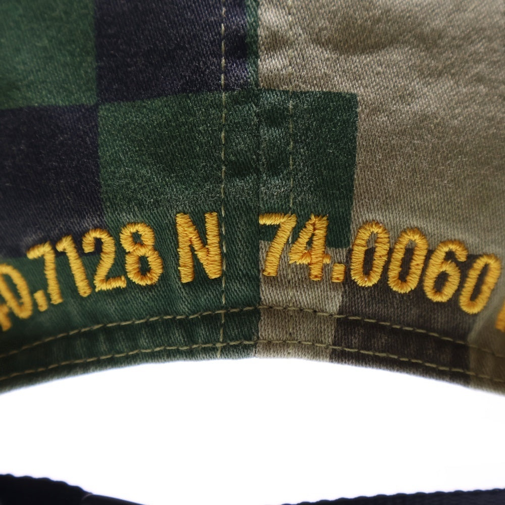 SUPREME(シュプリーム) 20AW Military Camp Cap ミリタリー キャンプ カモ柄キャップ 帽子 カーキ