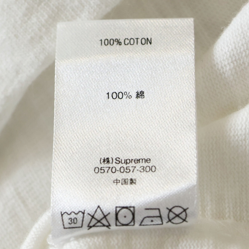 SUPREME(シュプリーム) Pocket Tee クルーネック半袖ポケットTシャツ カットソー ホワイト