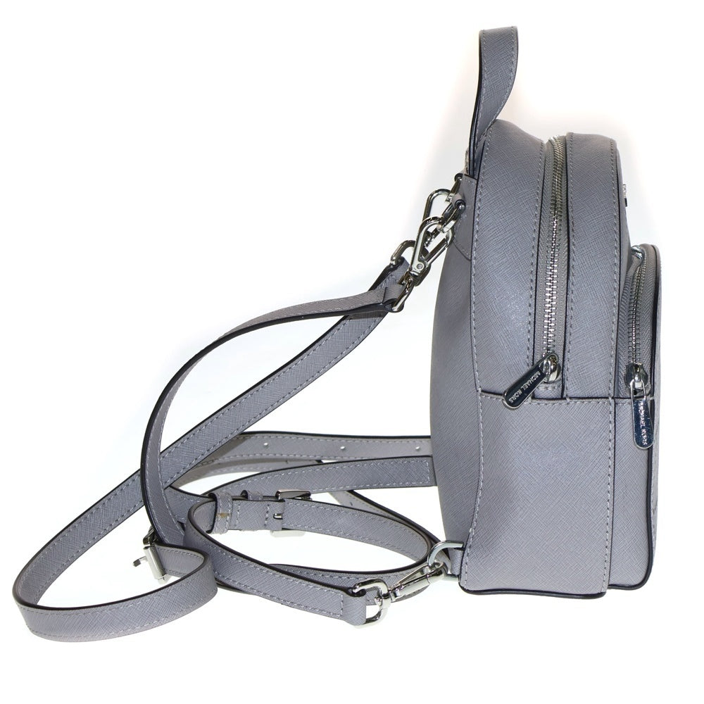 MICHAEL KORS(マイケルコース) ジオメトリックパターン レザー パンチング バッグパック レディース グレー 35H7SAYB1T