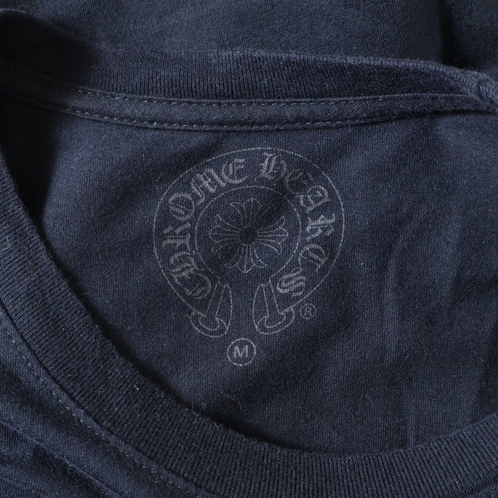 CHROME HEARTS(クロムハーツ) FOTI S/S フォティ ロゴプリント クルーネック 半袖 Tシャツ カットソー ブラック