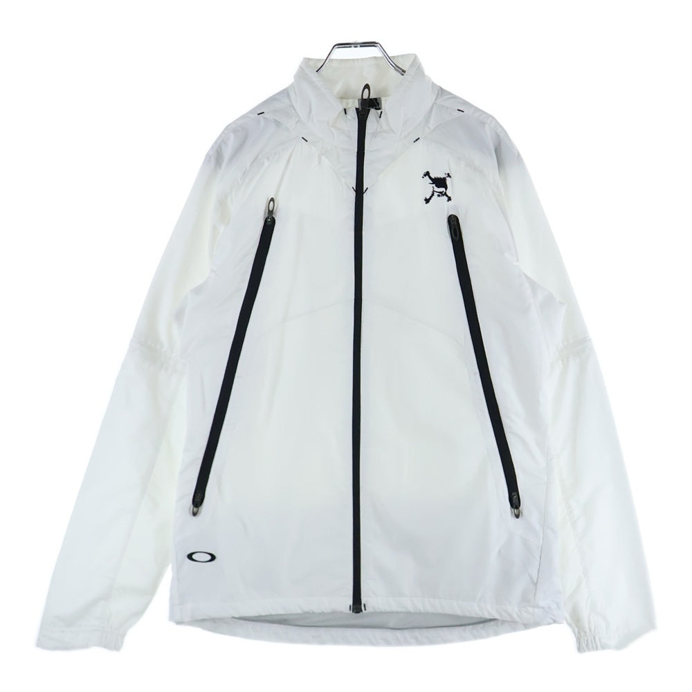 OAKLEY(オークリー) スカル フレキシブル ポリエステルジャケット ホワイト 411781JP