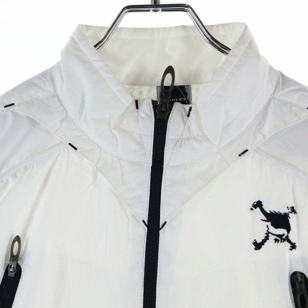 OAKLEY(オークリー) スカル フレキシブル ポリエステルジャケット ホワイト 411781JP