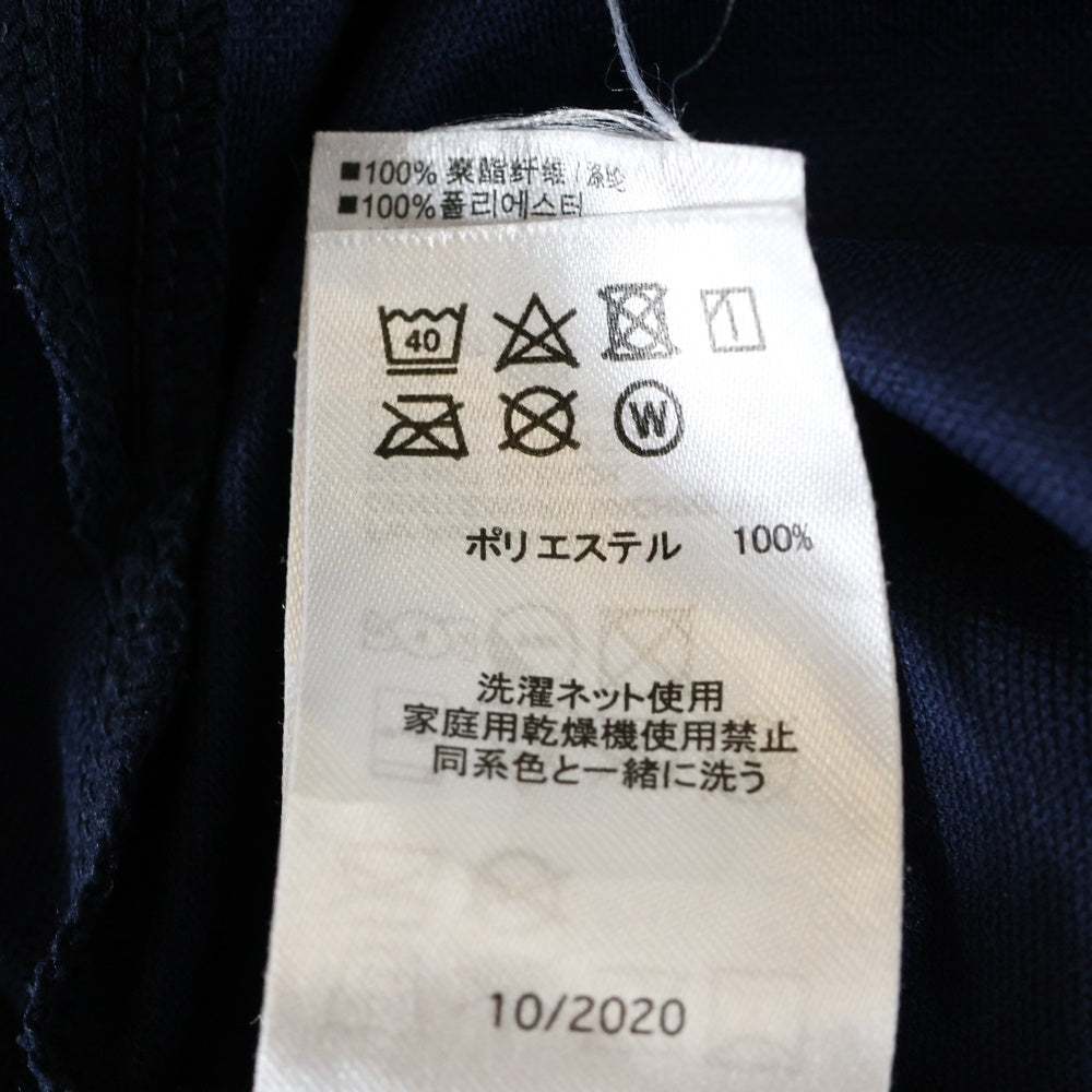 OAKLEY(オークリー) ENHANCE SS POLO JACQUARD エンハンス ロゴプリント 半袖ポロシャツ ネイビー FOA402419