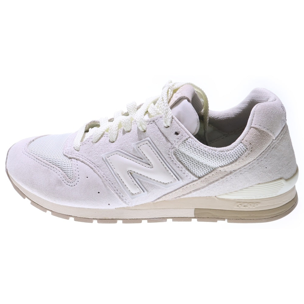 New Balance(ニューバランス) CM996UM2 スエード ローカットスニーカー ライトグレー/ベージュ レディース US6/24cm