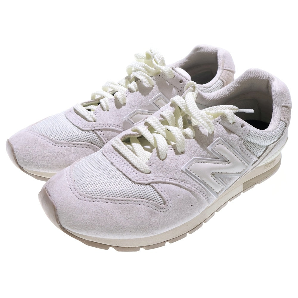 New Balance(ニューバランス) CM996UM2 スエード ローカットスニーカー ライトグレー/ベージュ レディース US6/24cm