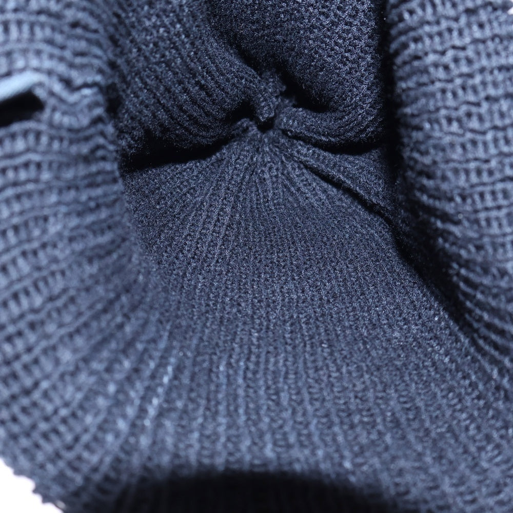 CA4LA(カシラ) RAGGED KNIT WATCH ダメージ加工 ニットビーニー ニット帽 帽子 ブラック