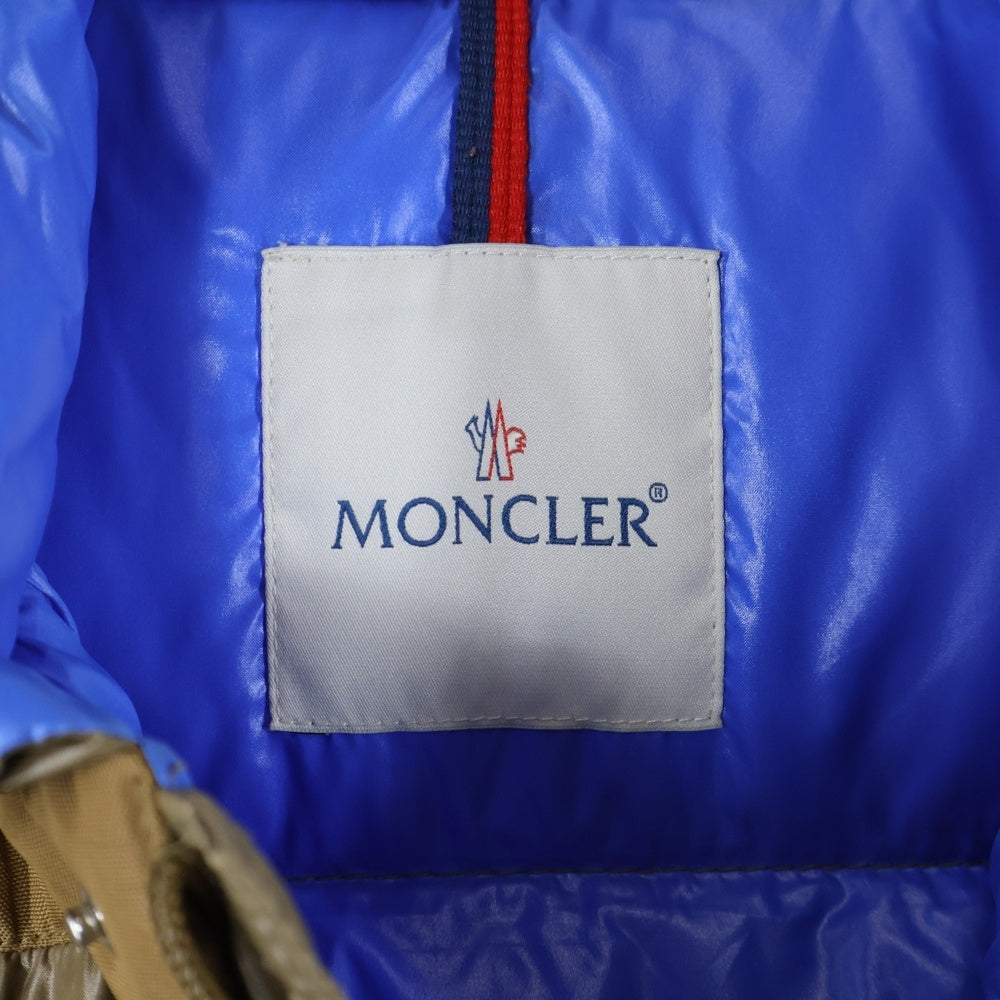 MONCLER(モンクレール) ANDERSEN アンデルセン ロゴデザイン ナイロン 2Way ダウンジャケット ベスト ブラウン 020914032050