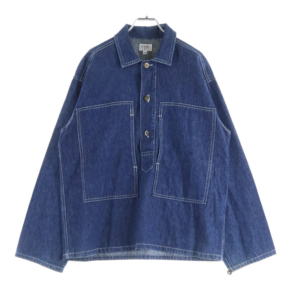 VINTAGE(ヴィンテージ) 90S THE RANCH VINTAGE PULLOVER DENIM SHIRT ザランチ ヴィンテージ プルオーバーデニムシャツ インディゴ