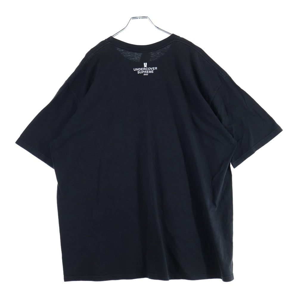 SUPREME(シュプリーム) 23SS ×UNDERCOVER Tag Tee アンダーカバー タグ プリント 半袖Tシャツ カットソー ブラック