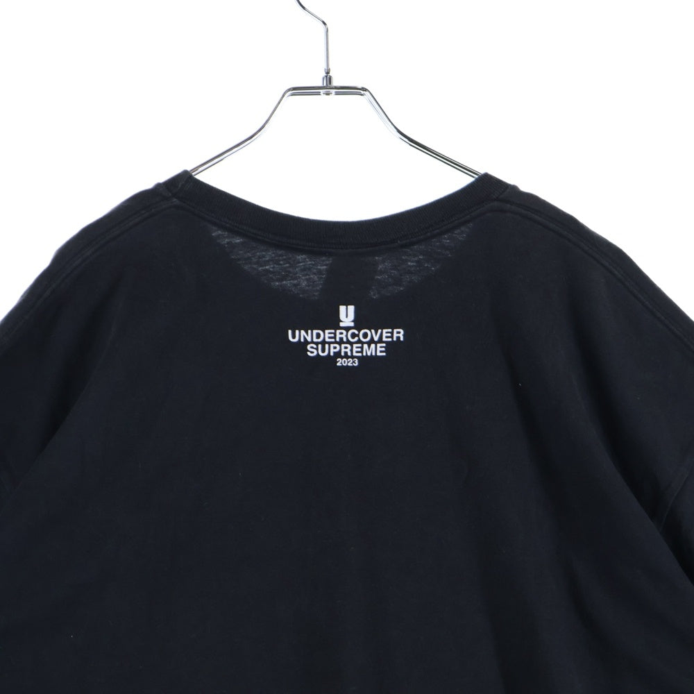 SUPREME(シュプリーム) 23SS ×UNDERCOVER Tag Tee アンダーカバー タグ プリント 半袖Tシャツ カットソー ブラック