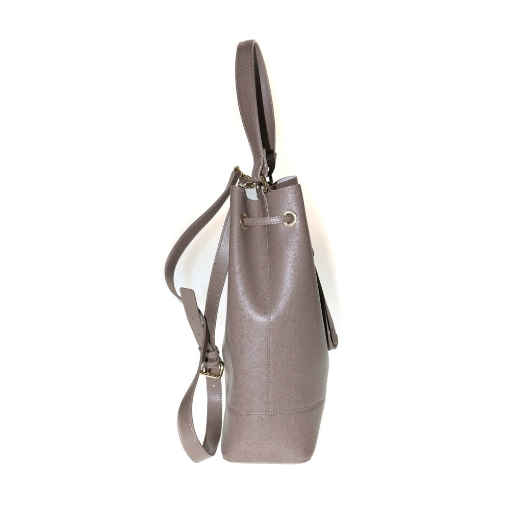 FURLA(フルラ) STAYC ステイシー レザー 2WAY ハンド ショルダーバッグ ブラウン