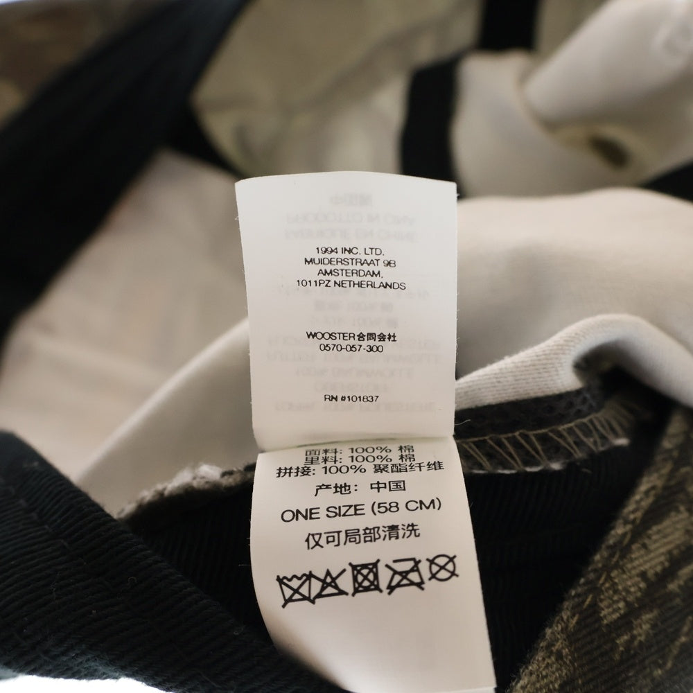 SUPREME(シュプリーム) 25SS License Plate 6-Panel Camo cap ライセンス プレート シックスパネル カモ柄 ベースボールキャップ 帽子 マルチ