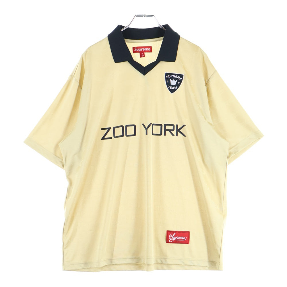 SUPREME(シュプリーム) 25SS Zoo York Soccer Jeysey ズーヨーク サッカージャージー 半袖カットソー ゴールド