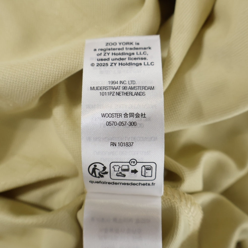 SUPREME(シュプリーム) 25SS Zoo York Soccer Jeysey ズーヨーク サッカージャージー 半袖カットソー ゴールド