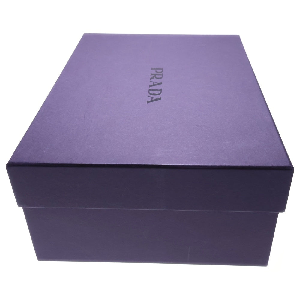 PRADA(プラダ) ロゴデザイン ナイロン ローカットスニーカー ブラック 4E3221