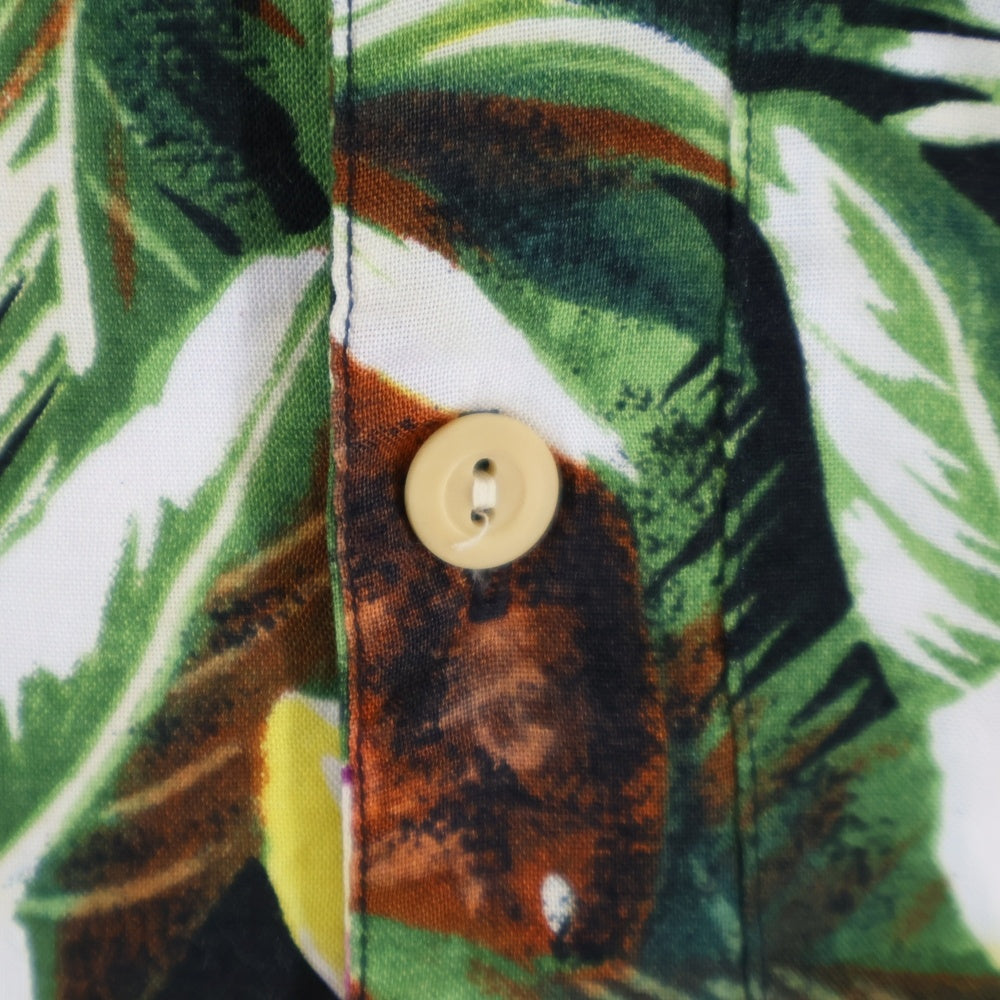 KULA BAY(クラベイ) 総柄 レーヨン ハワイアン オープンカラーシャツ マルチカラー