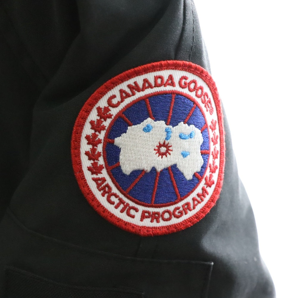CANADA GOOSE(カナダグース) CHILLIWACK BOMBER FUSION FIT チリワックボンバー フュージョン フィット ファー付き ダウンジャケット ブラック 7999LA レディース
