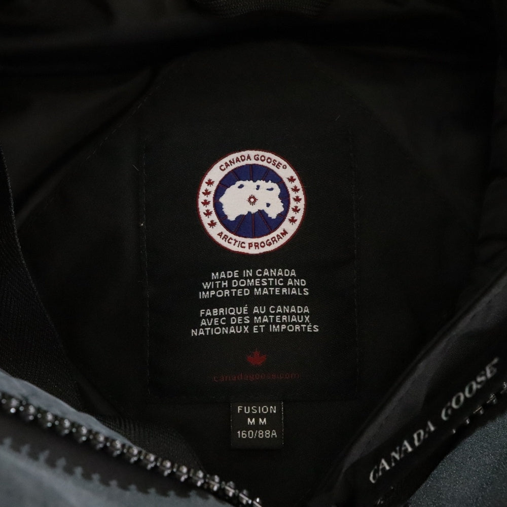 CANADA GOOSE(カナダグース) CHILLIWACK BOMBER FUSION FIT チリワックボンバー フュージョン フィット ファー付き ダウンジャケット ブラック 7999LA レディース