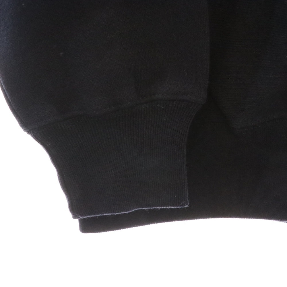 CABARET POVAL(キャバレーポバール) BEAUTY&YOUTH別注 LUXURIA プリントスウェットトレーナー ネイビー