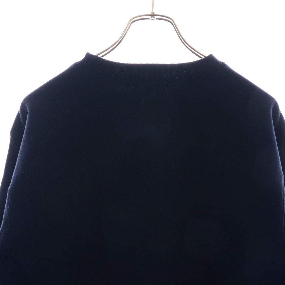 CABARET POVAL(キャバレーポバール) BEAUTY&YOUTH別注 LUXURIA プリントスウェットトレーナー ネイビー