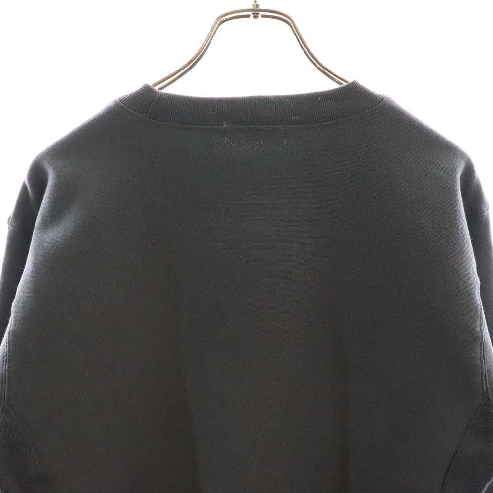 CABARET POVAL(キャバレーポバール) BEAUTY&YOUTH別注 REMAINS プリントスウェットトレーナー コバルト