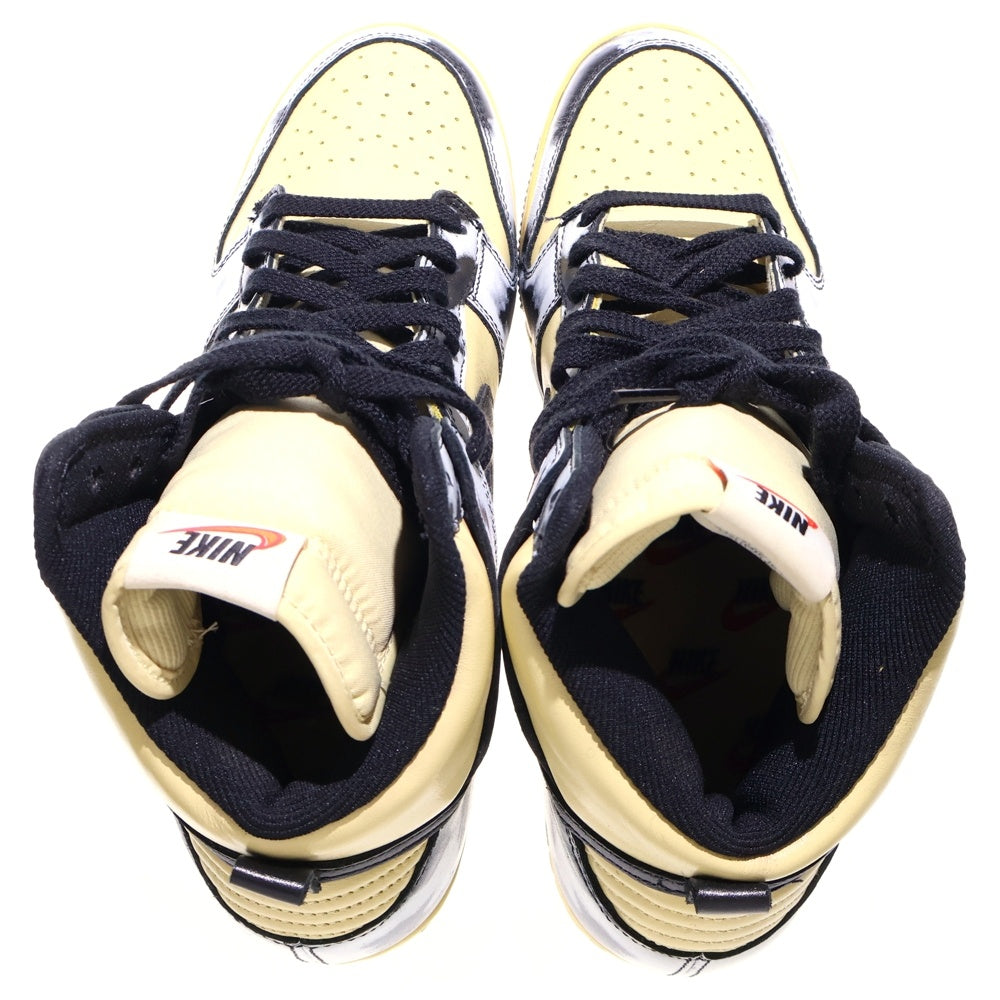 NIKE(ナイキ) DUNK HIGH 1985 SP BLACK ACID WASH ダンクハイ ブラックアシッドウォッシュ ハイカットスニーカー イエロー US11/29cm DD9404-700
