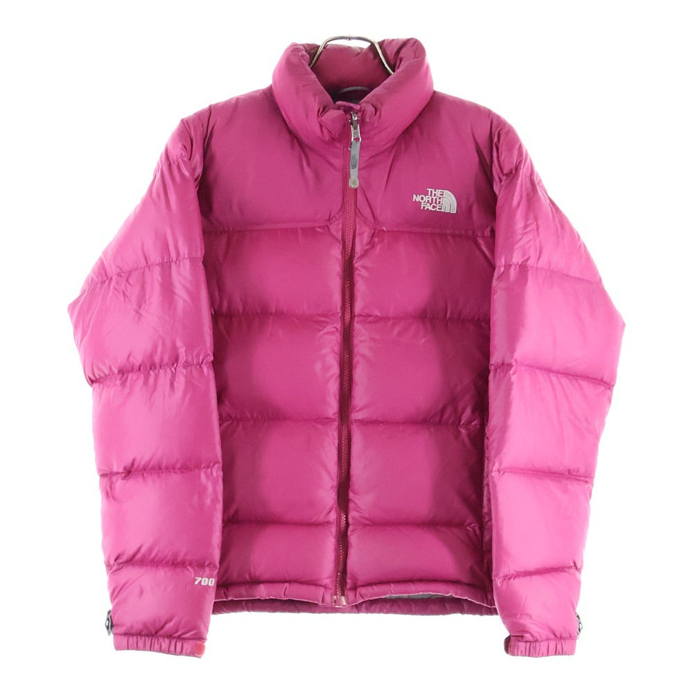 THE NORTH FACE(ザノースフェイス) NUPTSE ALPHA JACKET ヌプシ アルファ ジップアップ ダウンジャケット ピンク PL-10